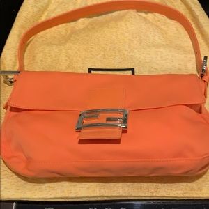 Vintage Fendi baguette bag.